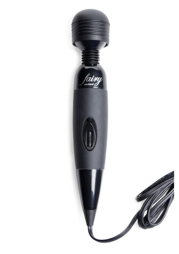 Wand Essentials Wander Wand Vibrating Multi-Speed Travel Size Wand - Black - Image 4