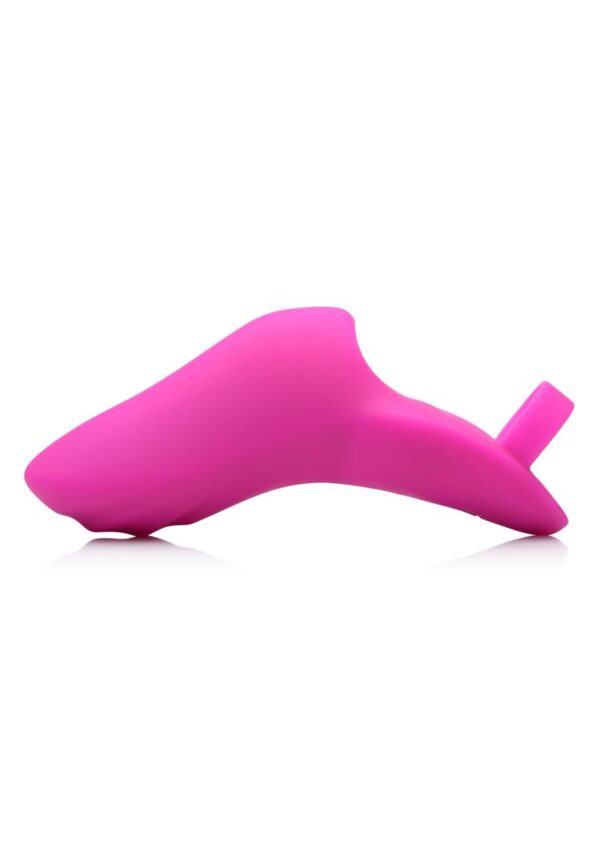 Frisky 7X Finger Bang`her Pro Silicone Rechargeable Finger Vibrator - Pink - Image 2