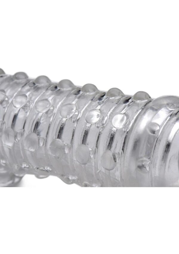 Size Matters Penis Enhancer Sleeve 1.5in - Clear - Image 3