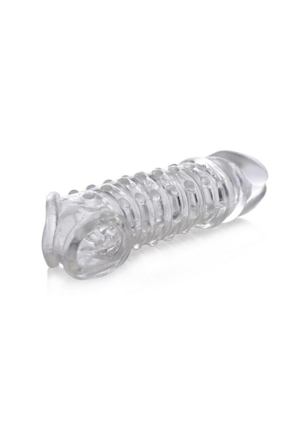 Size Matters Penis Enhancer Sleeve 1.5in - Clear - Image 4