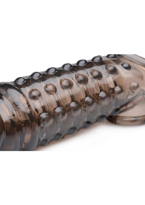 Size Matters Penis Enhancer Sleeve 1.5in - Smoke - Image 3
