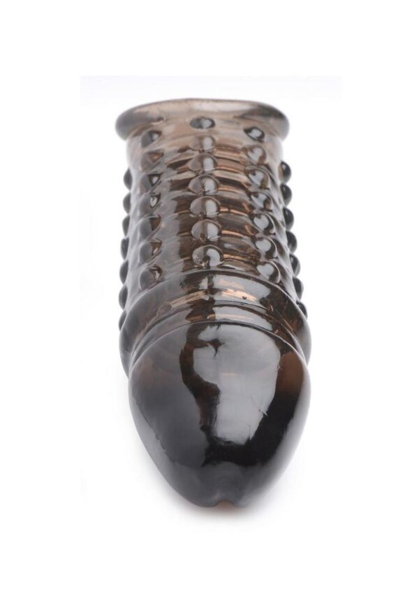 Size Matters Penis Enhancer Sleeve 1.5in - Smoke - Image 4