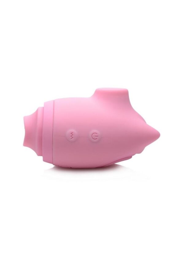 Inmi Shegasm Kitty Licker 5X Silicone Rechargeable Clit Stimulator - Pink - Image 4