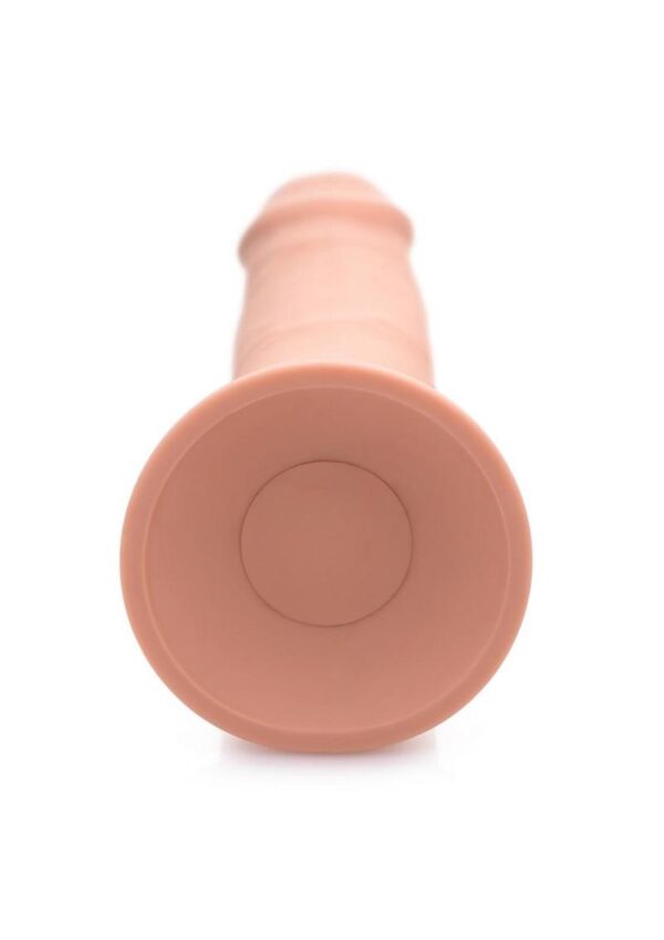 Swell 7X Inflatable and Vibrating Silicone Rechargeable Dildo with Remote Control 8.5in - Vanilla - Image 3