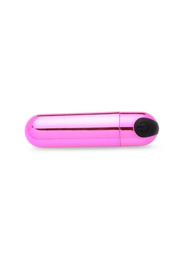 Bang! 10X Vibrating Metallic Rechargeable Bullet Vibrator - Pink - Image 3