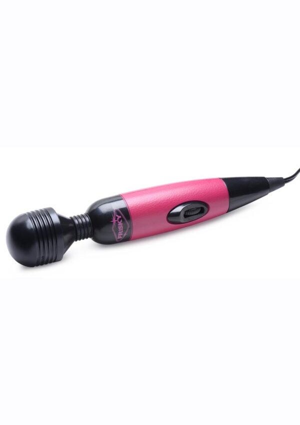 Frisky Playful Pleasure Plug In Wand Massager - Pink - Image 2