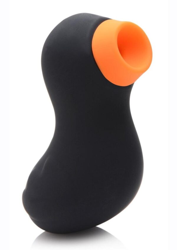 Inmi Shegasm Sucky Ducky Silicone Rechargeable Clitoral Stimulator - Black - Image 2