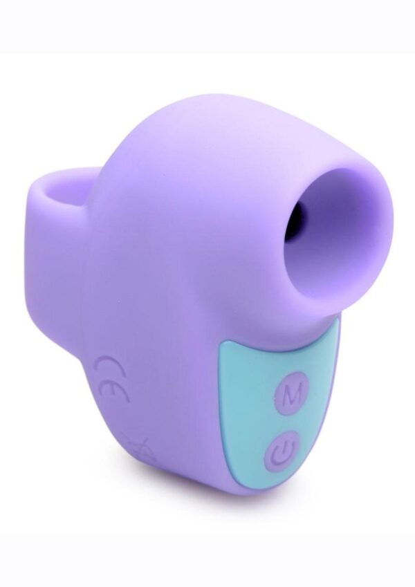 Inmi Shegasm Mini Silicone Rechargeable Clitoral Stimulator - Purple - Image 2
