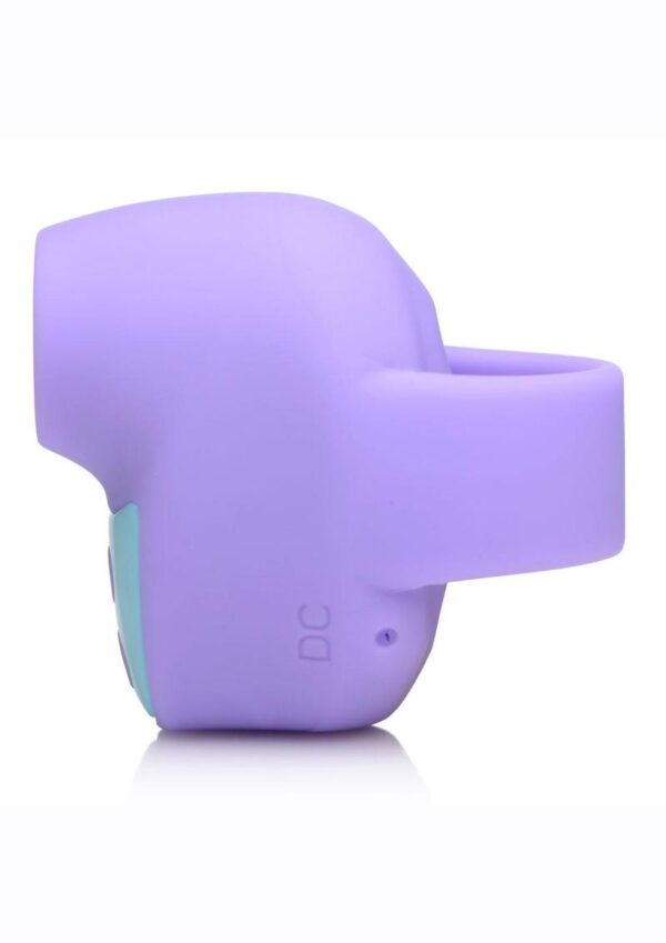 Inmi Shegasm Mini Silicone Rechargeable Clitoral Stimulator - Purple - Image 3