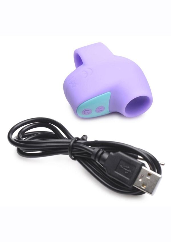 Inmi Shegasm Mini Silicone Rechargeable Clitoral Stimulator - Purple - Image 4