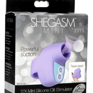 Inmi Shegasm Mini Silicone Rechargeable Clitoral Stimulator - Purple