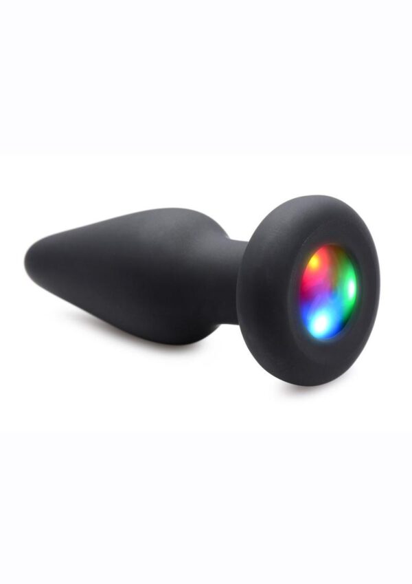 Booty Sparks Silicone Light-Up Anal Plug - Small - Image 2