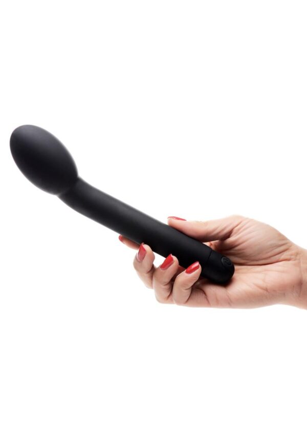 Bang! 10X Rechargeable Silicone G-Spot Vibrator - Black - Image 3