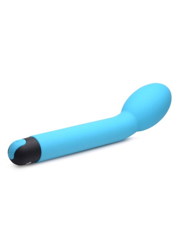 Bang! 10X Rechargeable Silicone G-Spot Vibrator - Blue - Image 2