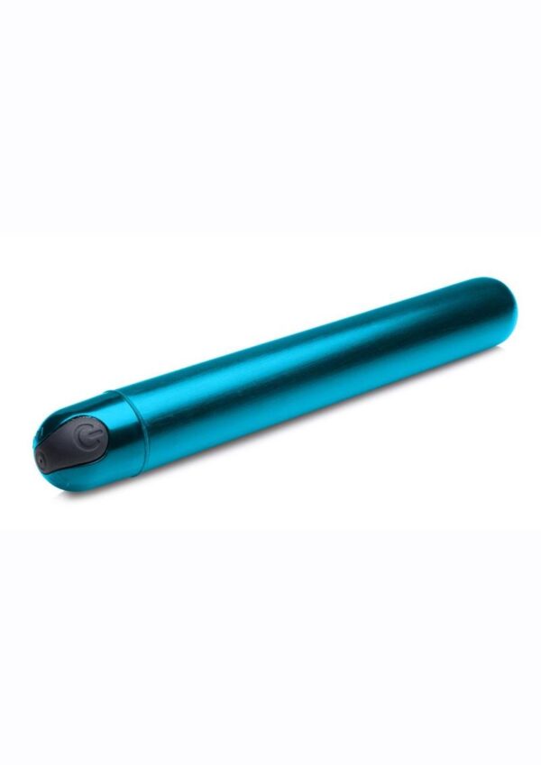 Bang! 10X Slim Metallic Rechargeable Bullet - Blue - Image 2