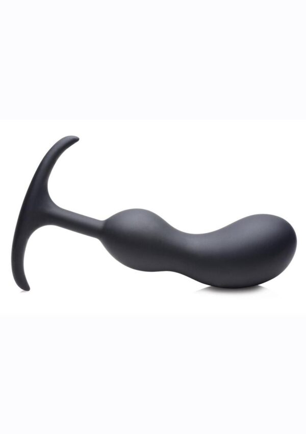 Heavy Hitters Comfort Plugs Silicone Anal Plug 7.4in - Black - Image 2