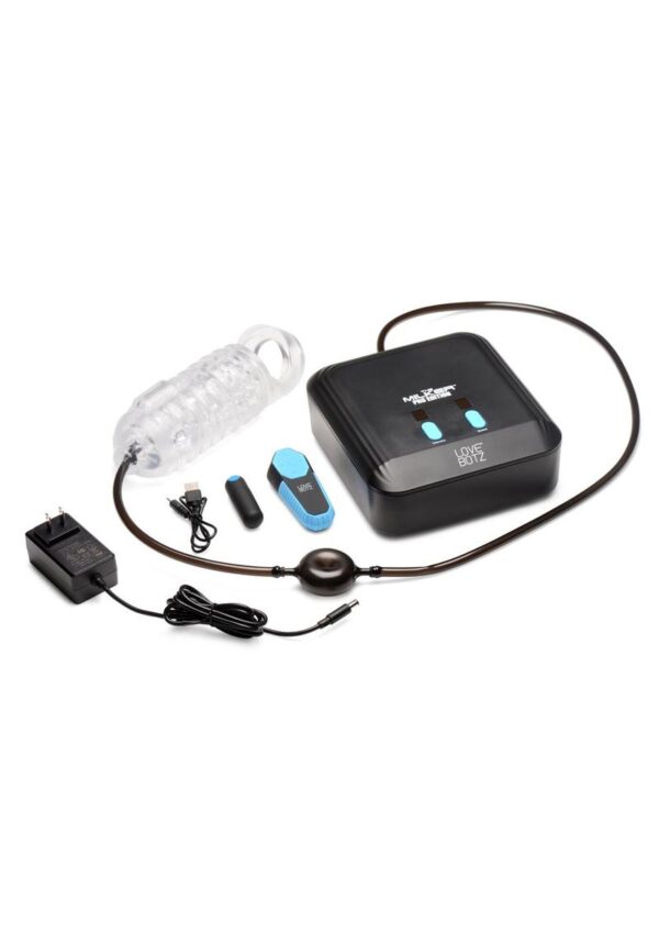 LoveBotz The Milker Pro Edition Masturbator with Remote Control - Black - Image 2