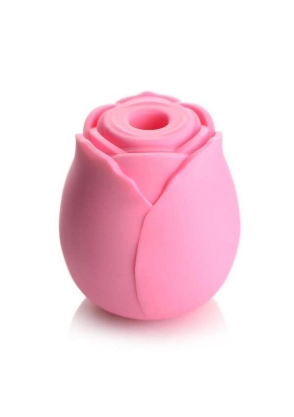 Inmi Bloomgasm Rose 10X Silicone Rechargeable Clitoral Stimulator - Pink - Image 2