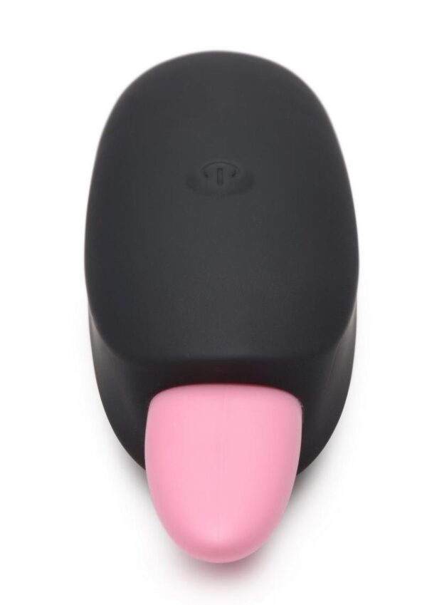 Inmi Luscious Licker 7X Rechargeable Silicone Licking Tongue Clitoral Stimulator - Black/Pink - Image 3