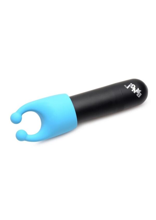 Bang! Rechargeable Bullet with 4 Attachments - Black - Image 4