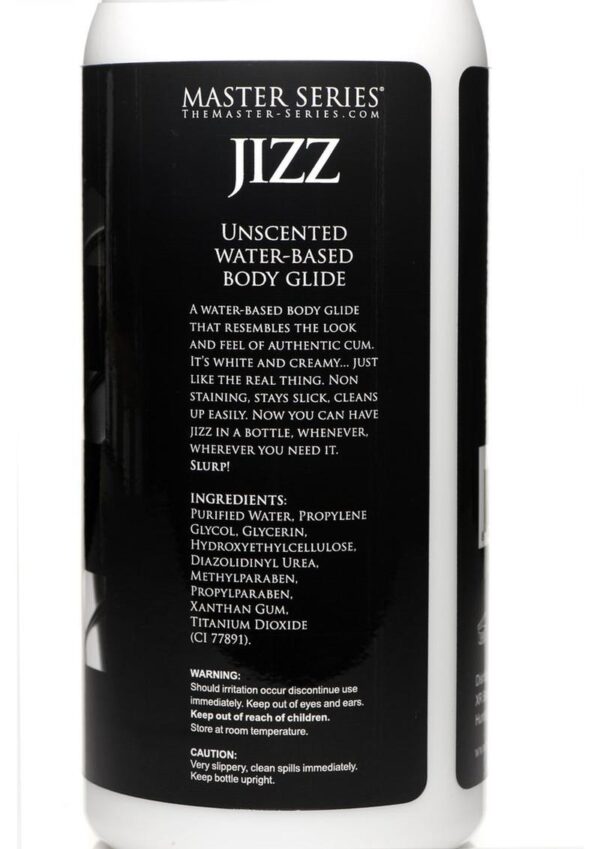 Master Series Jizz Unscented Water Based Lubricant 34oz - Image 2