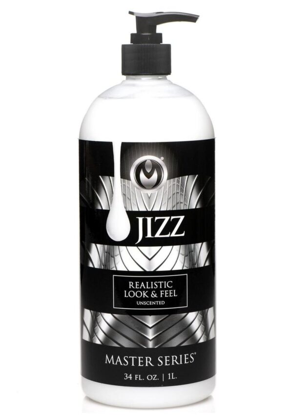 Master Series Jizz Unscented Water Based Lubricant 34oz