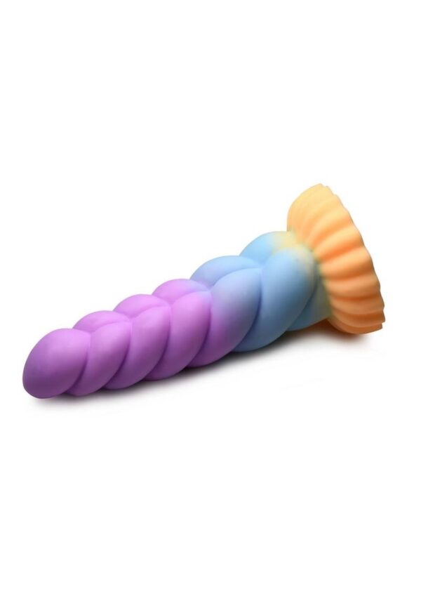 Creature Mystique Silicone Unicorn Dildo - Multicolored - Image 3