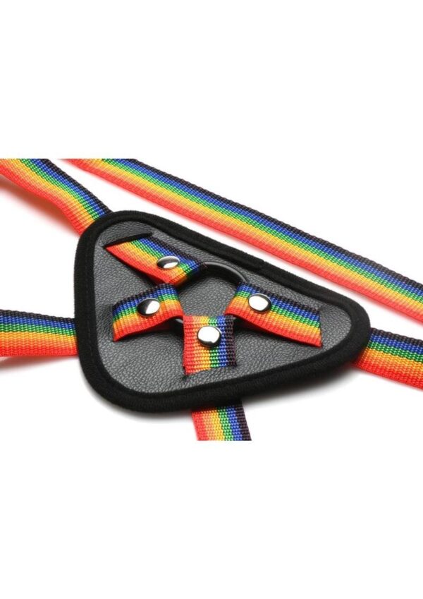Strap U Ride the Rainbow Universal Strap-On Harness - Rainbow - Image 2