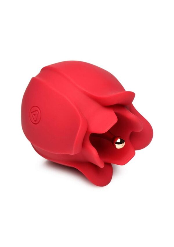 Bloomgasm Orchids Wild Rechargeable Silicone Vibrating Pinpoint Rose Tickler - Red - Image 2