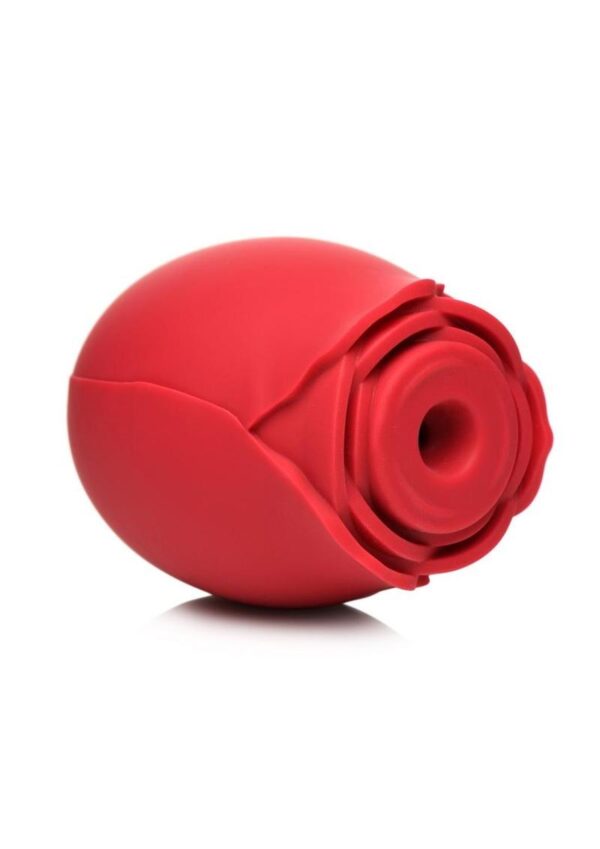 Bloomgasm Mystic Rose Rechargeable Silicone Sucking and Vibrating Clitoral Stimulator - Red - Image 2