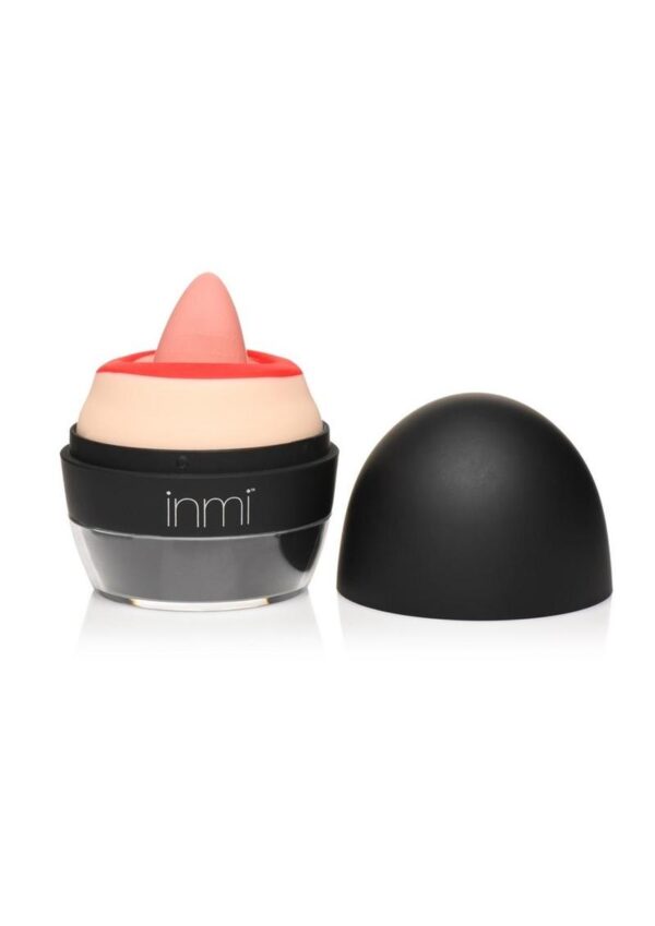 Lickgasms Lady Licker 10X Rechargeable Silicone Clitoral Stimulator - Black/Vanilla - Image 2