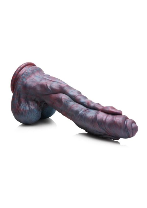 Creature Cocks Hydra Sea Monster Silicone Dildo - Blue/Purple/Red - Image 3