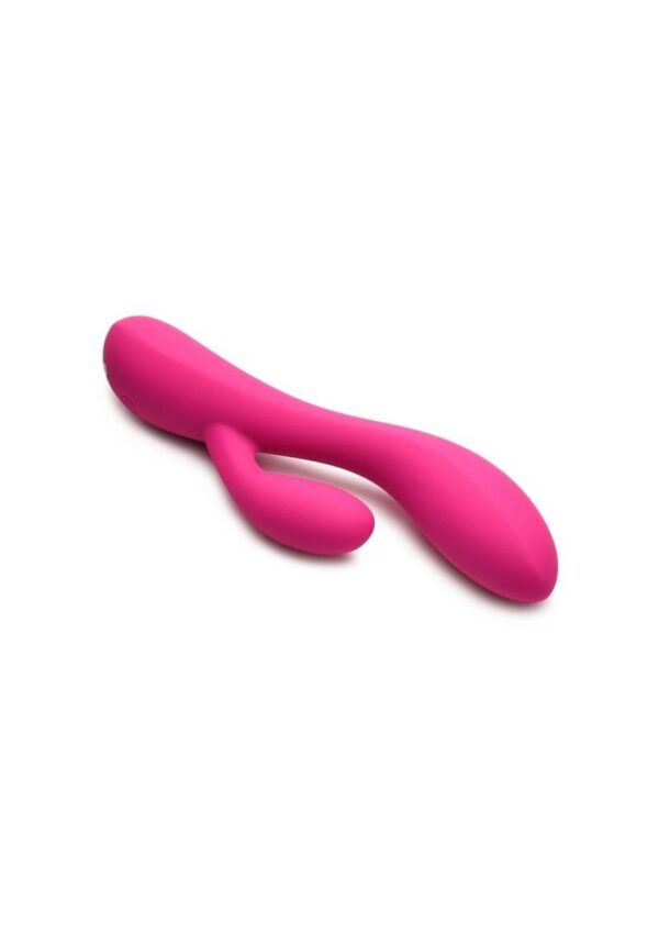 Bang! 10X Flexible Rechargeable Silicone Rabbit - Pink - Image 2