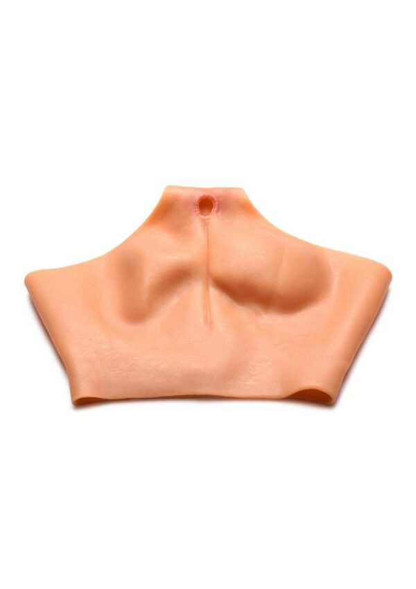 Master Series Pussy Panties Silicone Wearable Vagina/Ass Panties - Medium - Vanilla - Image 3