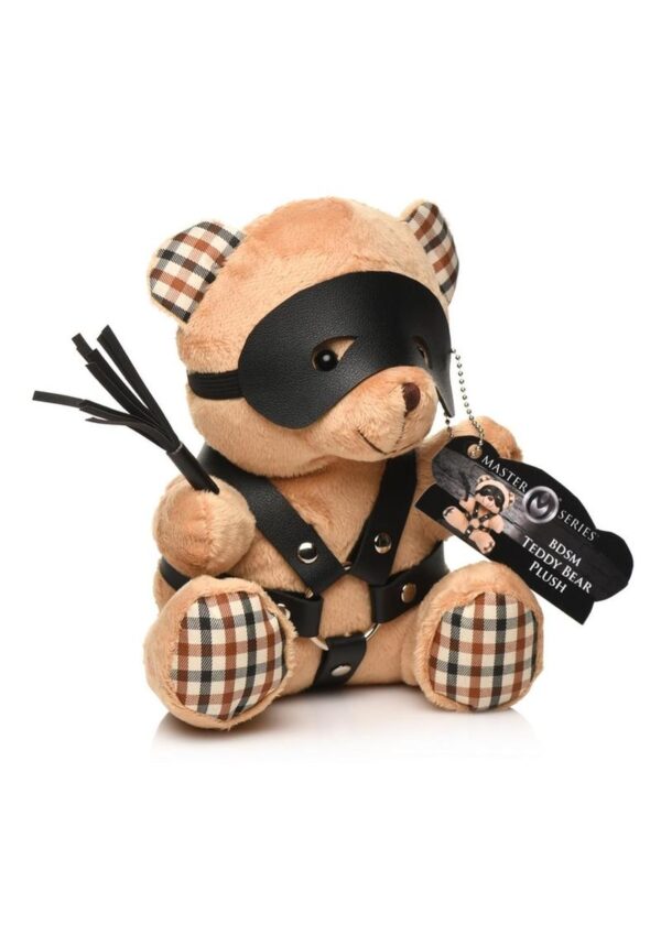 Master Series BDSM Plush Teddy Bear - Tan - Image 2