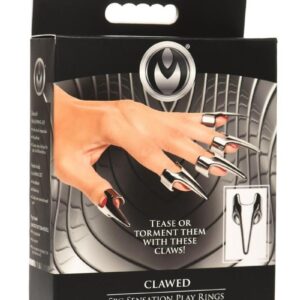 Master Series Clawed Sensation Stainless Steel Play Rings (5 Piece)