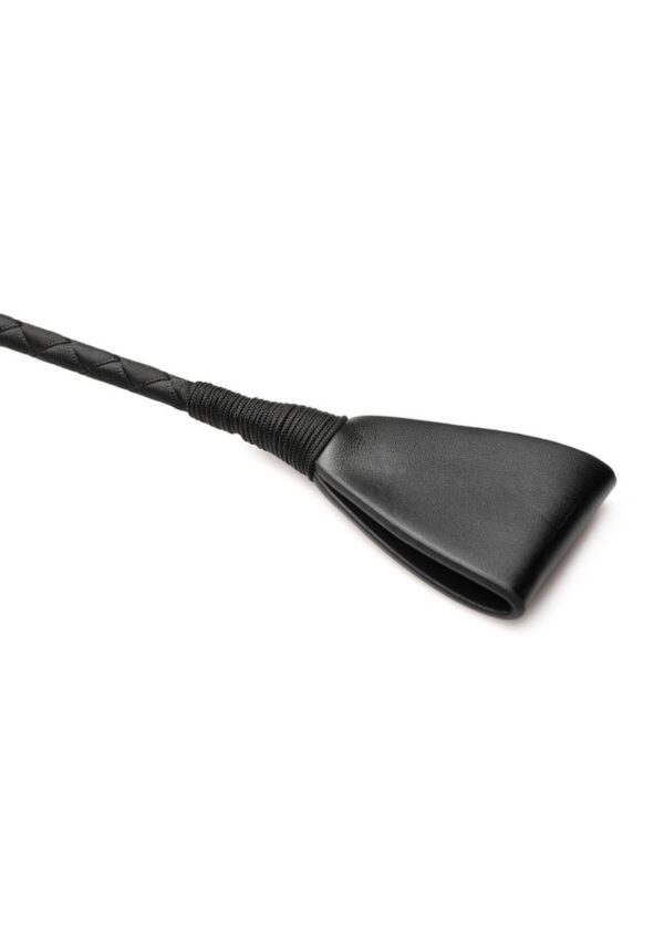 Master Series Stallion Riding Crop 12in - Black - Image 3