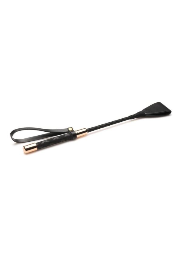 Master Series Stallion Riding Crop 18in - Black - Image 2