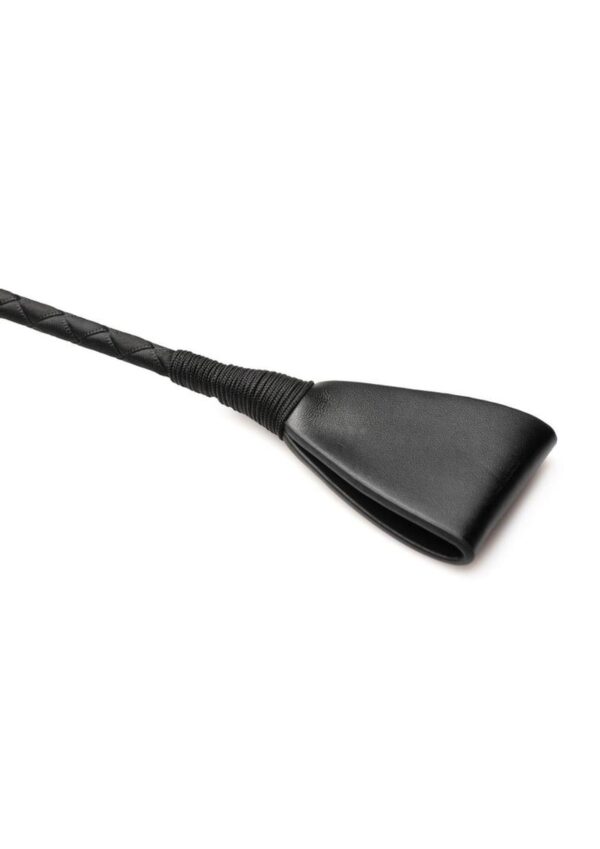 Master Series Stallion Riding Crop 18in - Black - Image 3