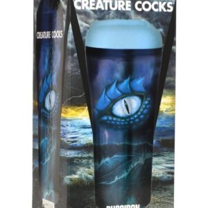 Creature Cocks Pussidon Sea Monster Stroker - Blue/Black