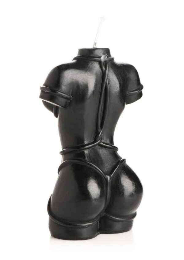 Master Series Bound Goddess Drip Candle - Black - Image 4