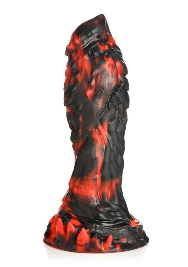 Creature Cocks Reaper Silicone Dildo - Red/Black - Image 2