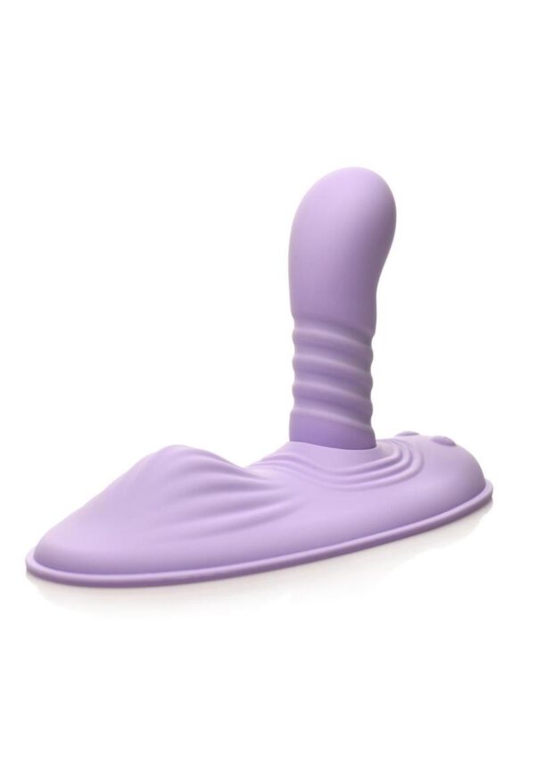 Inmi Thrust N Grind Thrusting and Vibrating Rechargeable Silicone Grinder Pad with Remote Control - Purple - Image 3
