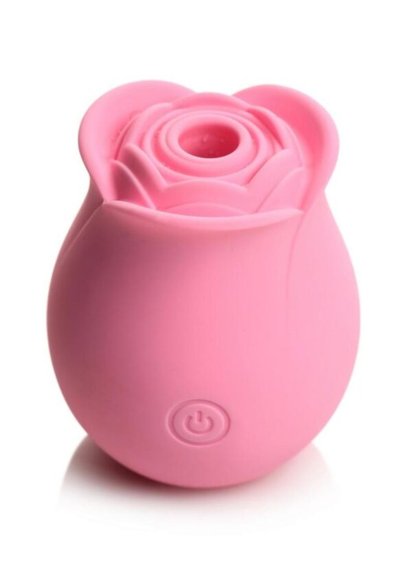 Bloomgasm The Perfect Rose Rechargeable Silicone Clitoral Stimulator - Pink - Image 2