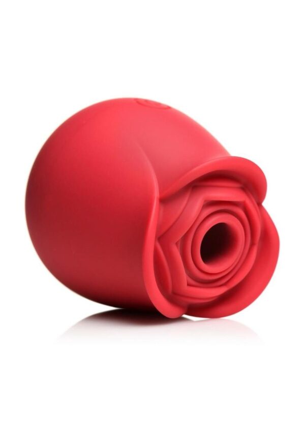Bloomgasm The Perfect Rose Rechargeable Silicone Clitoral Stimulator - Red - Image 2