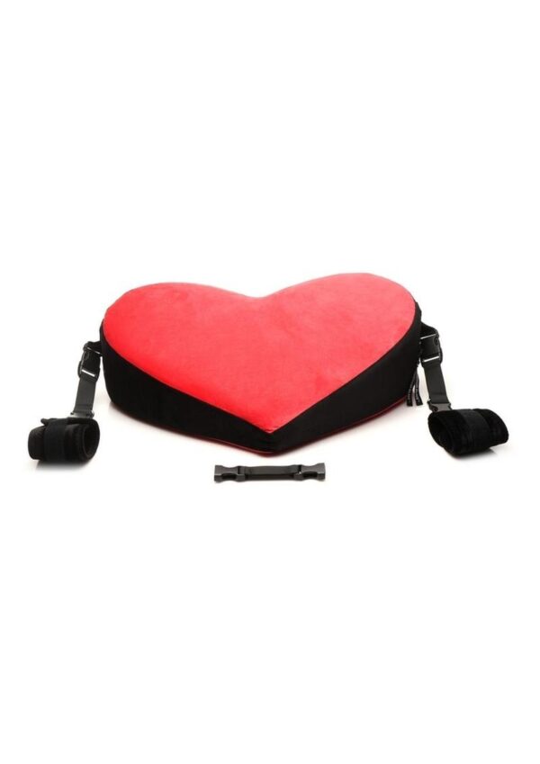 Bedroom Bliss Bondage Love Pillow - Red/Black - Image 2