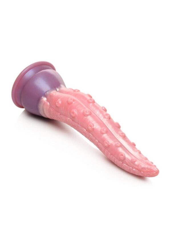 Creature Cocks Octoprobe Tentacle Silicone Dildo - Pink/Purple - Image 2