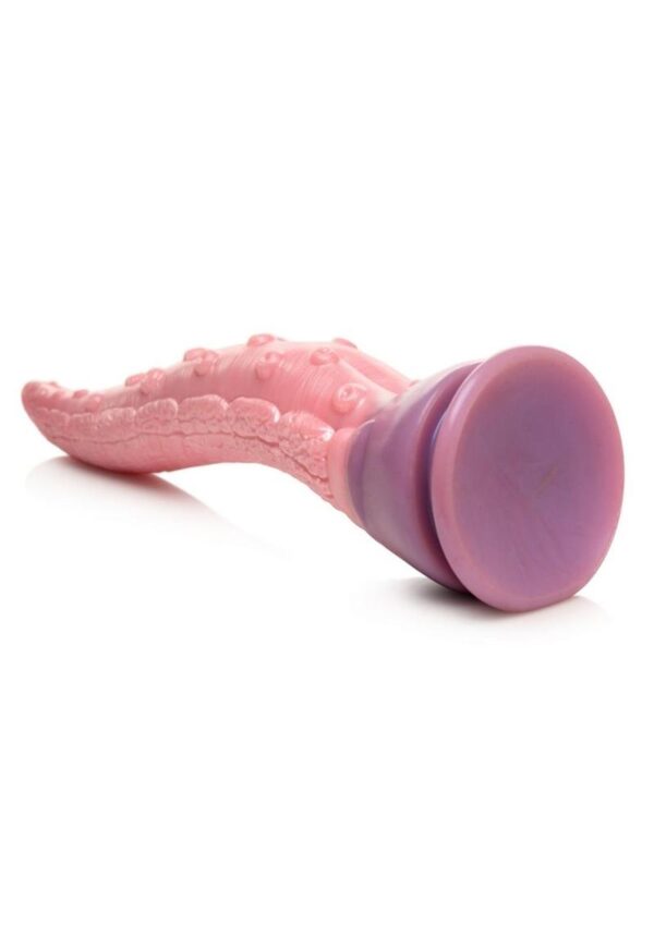 Creature Cocks Octoprobe Tentacle Silicone Dildo - Pink/Purple - Image 4