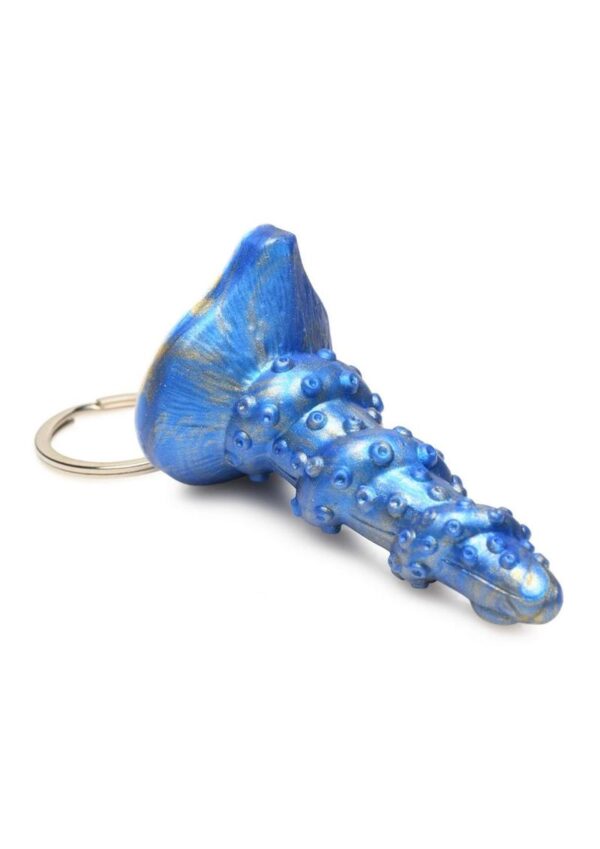 Creature Cocks Lord Kraken Keychain - Blue - Image 2