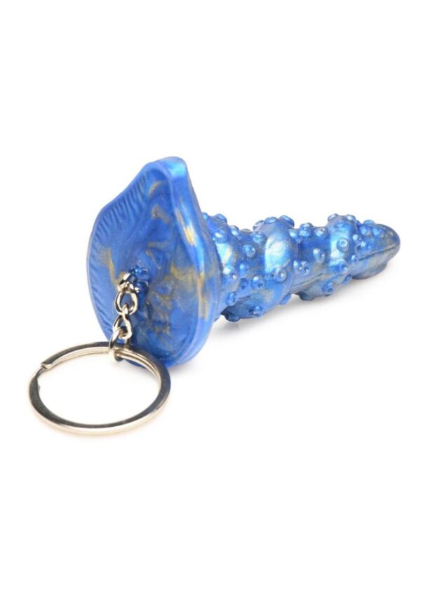 Creature Cocks Lord Kraken Keychain - Blue - Image 3